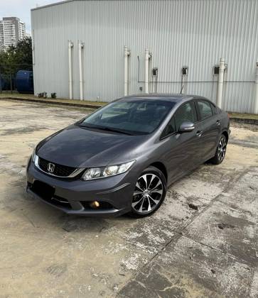HONDA CIVIC 2.0 LXR 16V FLEX 4P AUTOMÁTICO